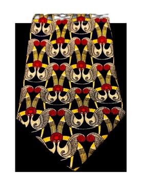 Vintage Harry Rosen Pure Silk Tir